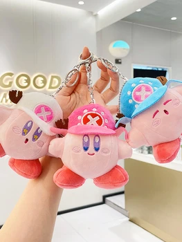 Ładny Kirby Miś Zawieszka Lalka Para Lalka Zawieszka Brelok Pluszowe Zabawki anime pluszowy Kirby pluszowe zabawki кавайные zabawki dla dzieci